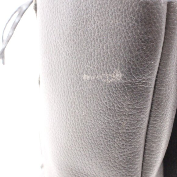 Sorel Salerno Women's Size 7 M Black Leather Mid Calf Boot Winter Snow Lace Up - Picture 10 of 11